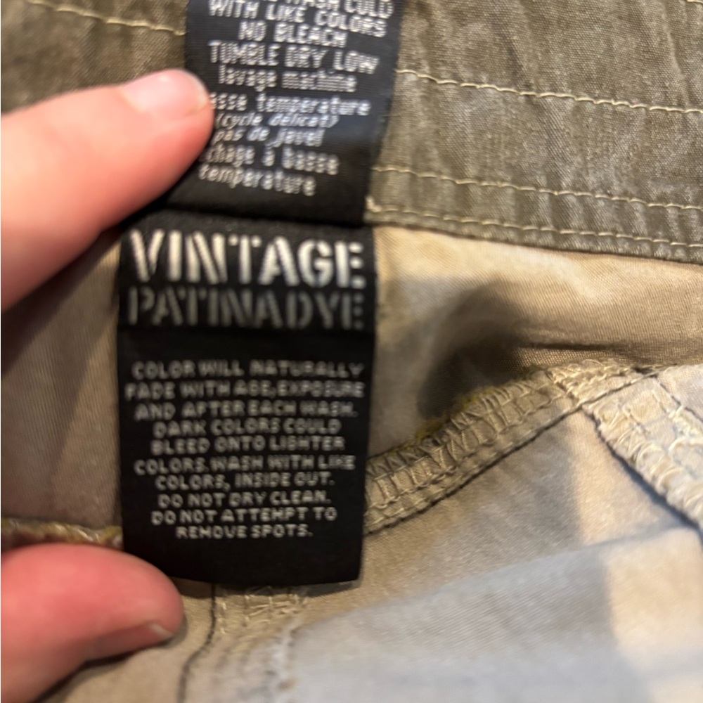 Kuhl Cargo Shorts Mens 36 Vintage Patina Dye Utility - Picture 8 of 8